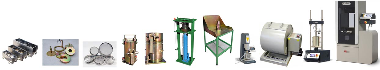 Construction materials testing equipment