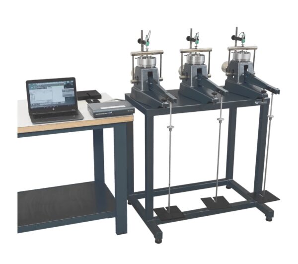 Three Front Loading Oedometers