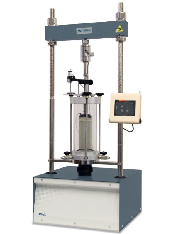 28-WF4001/4C - Triaxial load frame TRIAX with 4 channels built data acquisition