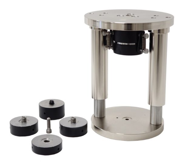 Compression device for rock specimens model 32-D9035: detail of the distance pieces included in the jig